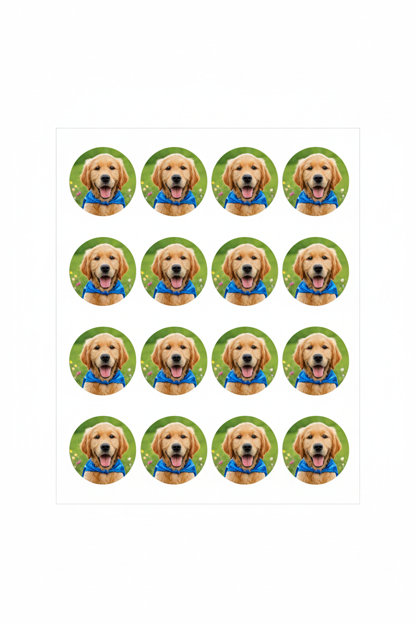 Photo Stickers - 3 Inch Stickers